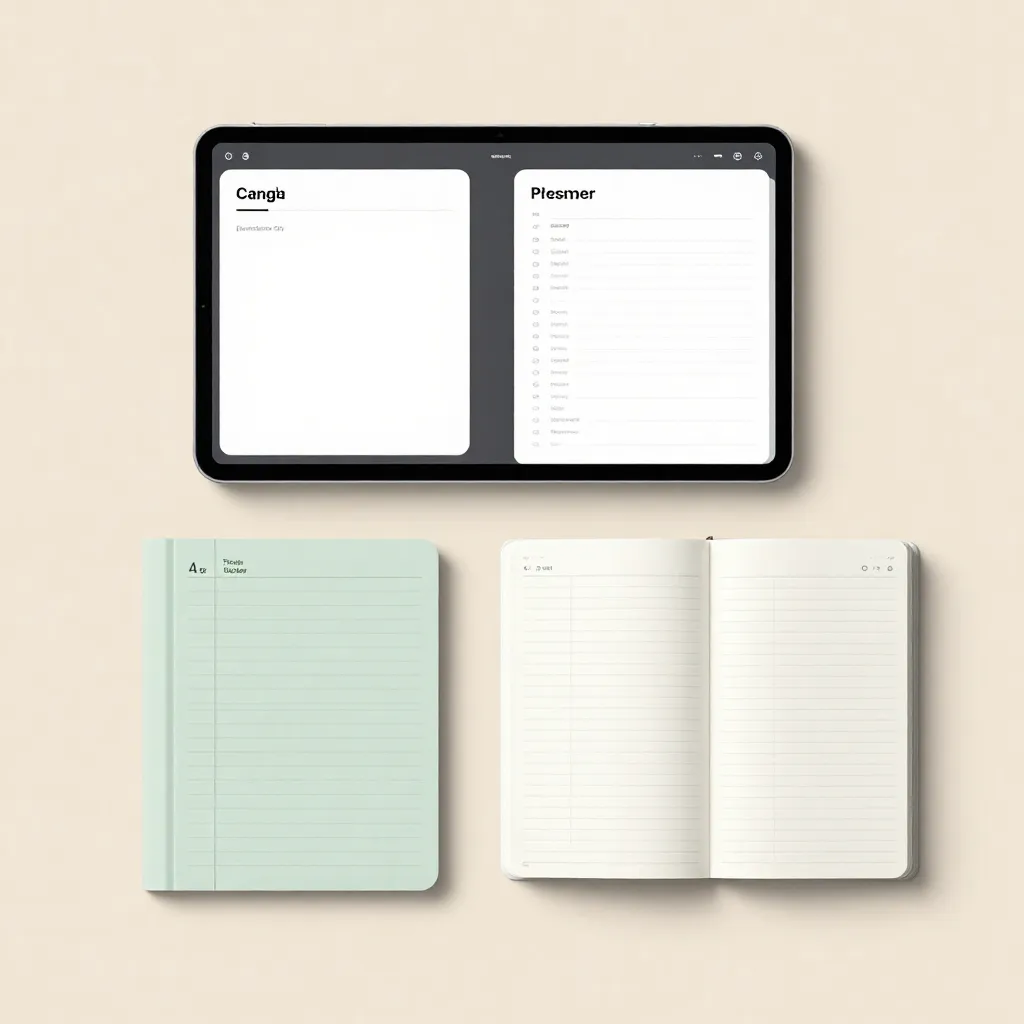 Student planner template