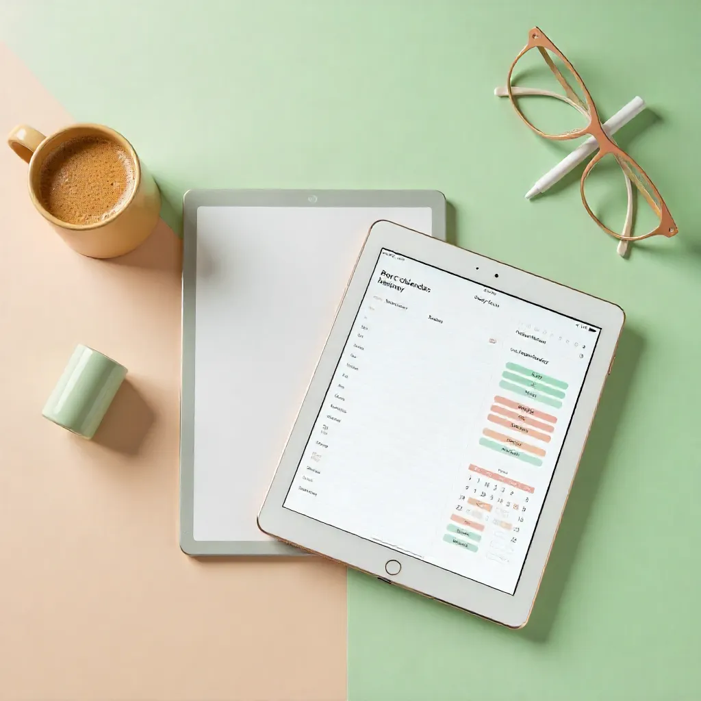 Meal planning template